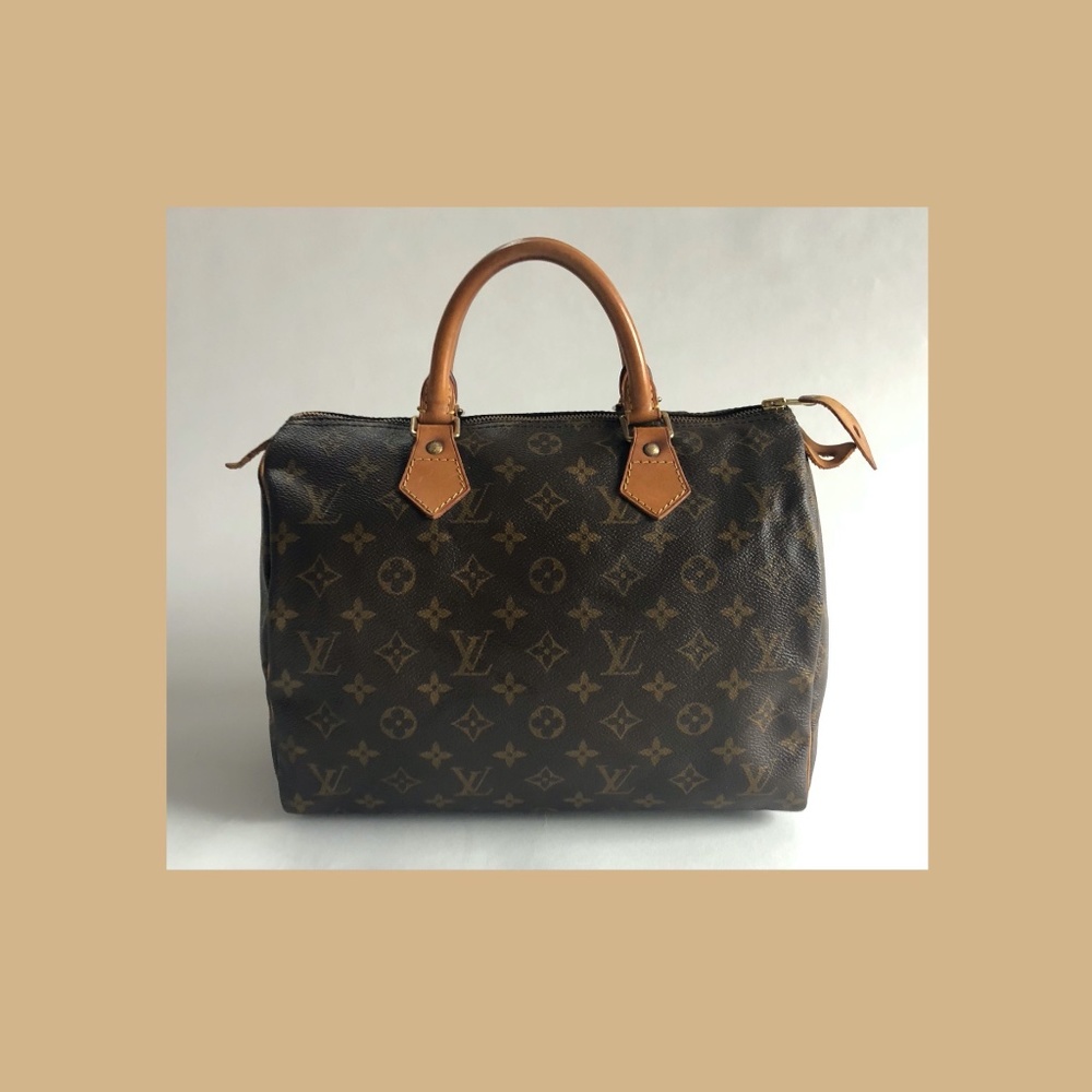 Authentic Louis Vuitton monogram canvas SPEEDY 30